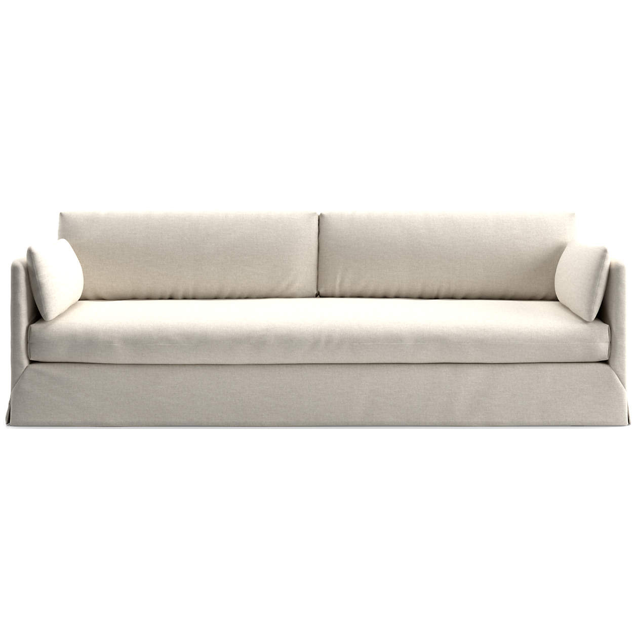 Rivera Slipcovered Sofa 94" + Reviews | Crate & Barrel | Crate & Barrel