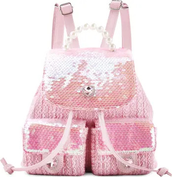OMG Accessories Kids' Mini Heart Sequin Backpack | Nordstrom | Nordstrom