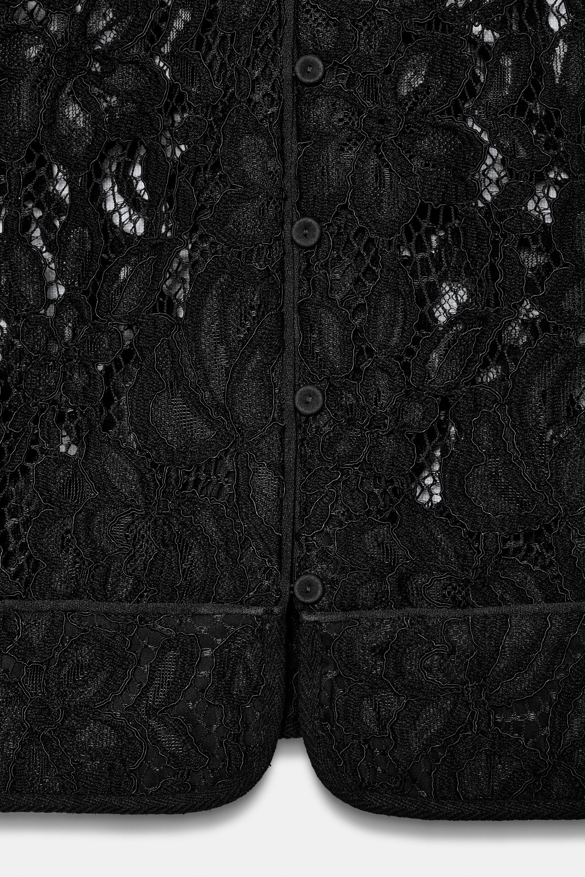 ZW COLLECTION LACE BLAZER | Zara US