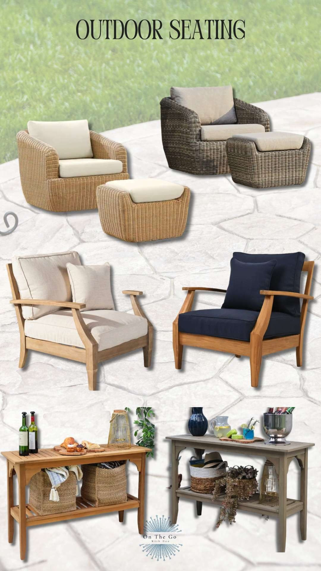 Get comfy and save big! Check out these wonderfully made outdoor seats and tables. Designed to last and look good! Use the code BIGBRANDS20 and save 20% off. Sale ends tonight! 

 #LTKSeasonal #LTKHome #LTKSaleAlert