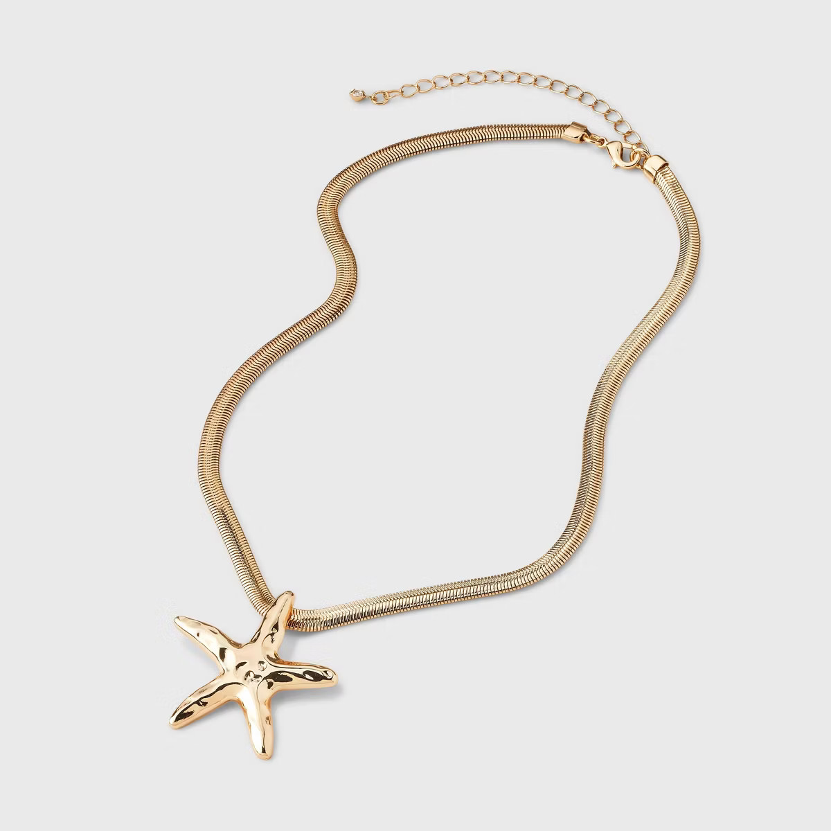 Starfish Pendant Necklace - A New Day™ Gold | Target