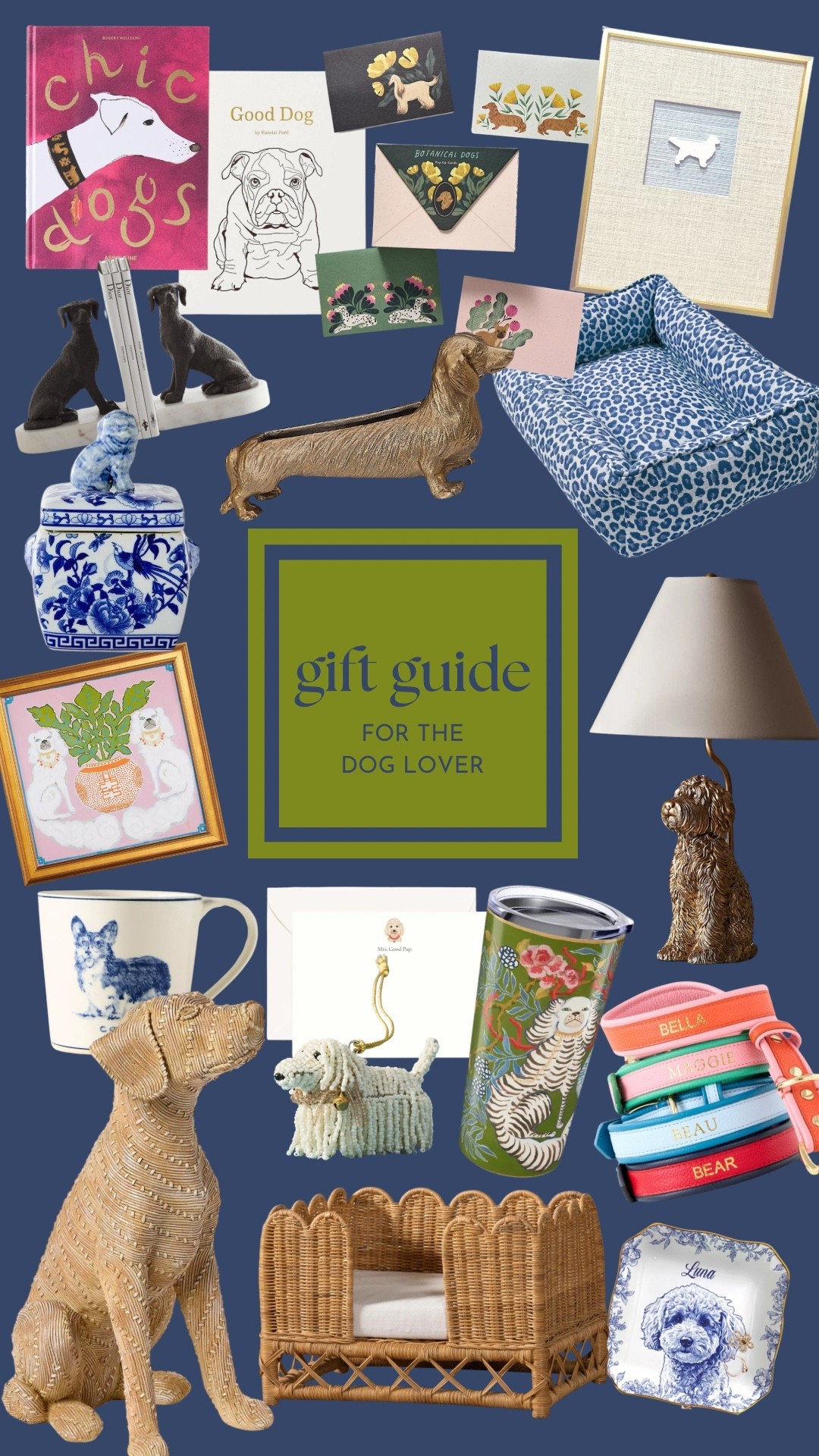 I’ve rounded up my favorite gifts ideas for the dog lover in your life! Think fun doggy decor, pup themed gems, and canine apparel to keep their walks stylish. 

#LTKHoliday #LTKGiftGuide #LTKHome