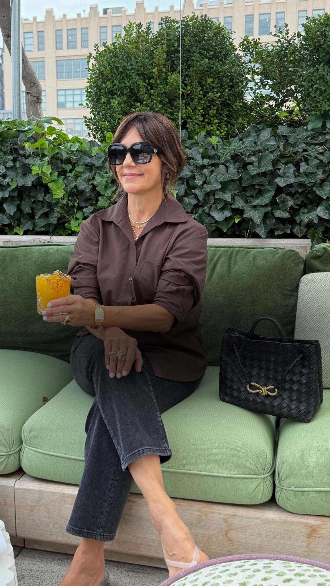 I’ve worn this top over and over since I bought it and even grabbed it in a few more colors! The ruched sleeves are so good!! Hands-down, one of my new favorite finds. 🫶🏻✨ True to size; I’m wearing xs. 

First jeans link is regular length. Second is petite.

#LTKootd #LTKdayinmylife #LTKSeasonal
