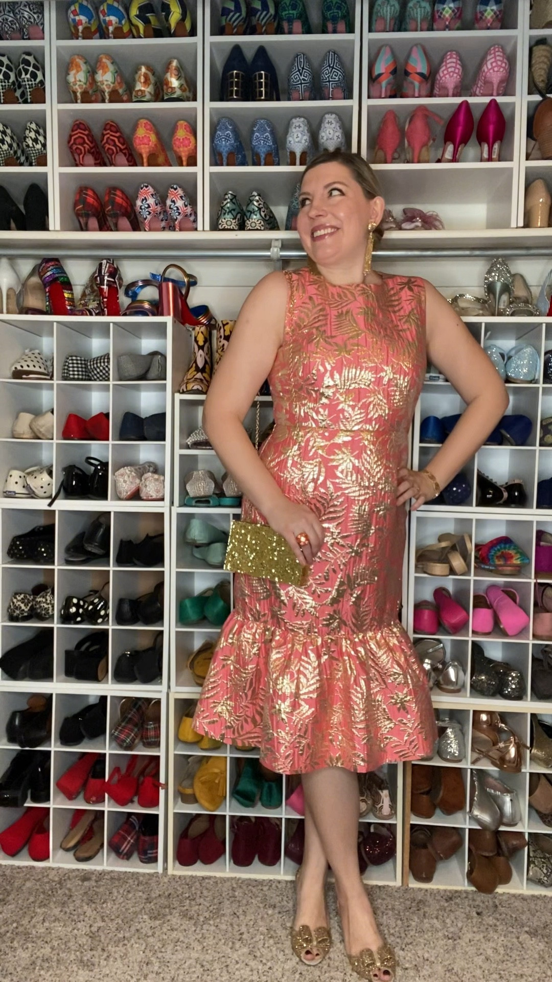 I hope your holiday season has been fabulous so far! If you have a New Year’s resolution to reevaluate your personal style- I am a huge fan of renting clothing. I rented this dress from Rent The Runway and love how many unique pieces that they have. If you want to try on some new trends without the commitment, consider renting! Feel free to ask questions - I love talking about it. 

Dress - Kate Spade (linked! Rentable!)
Shoes - Kate Spade
Ring - ??
Clutch - carried in my old boutique but I’ve linked similar
Earrings - ? Similar linked
Perfume - Kate Spade Twirl (linked)

#LTKWatchNow #LTKHoliday #LTKSeasonal