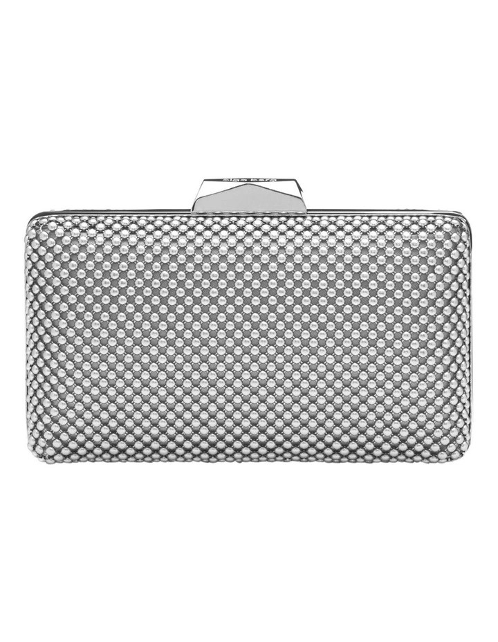 Natasha Ball Mesh Clutch in Silver | Myer