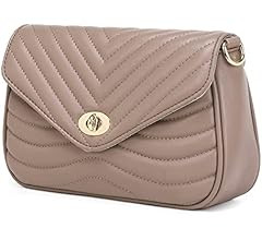 JEEHAN Quilted Crossbody Bags for women Designer Shoulder Handbags Small Purse | Amazon (US)