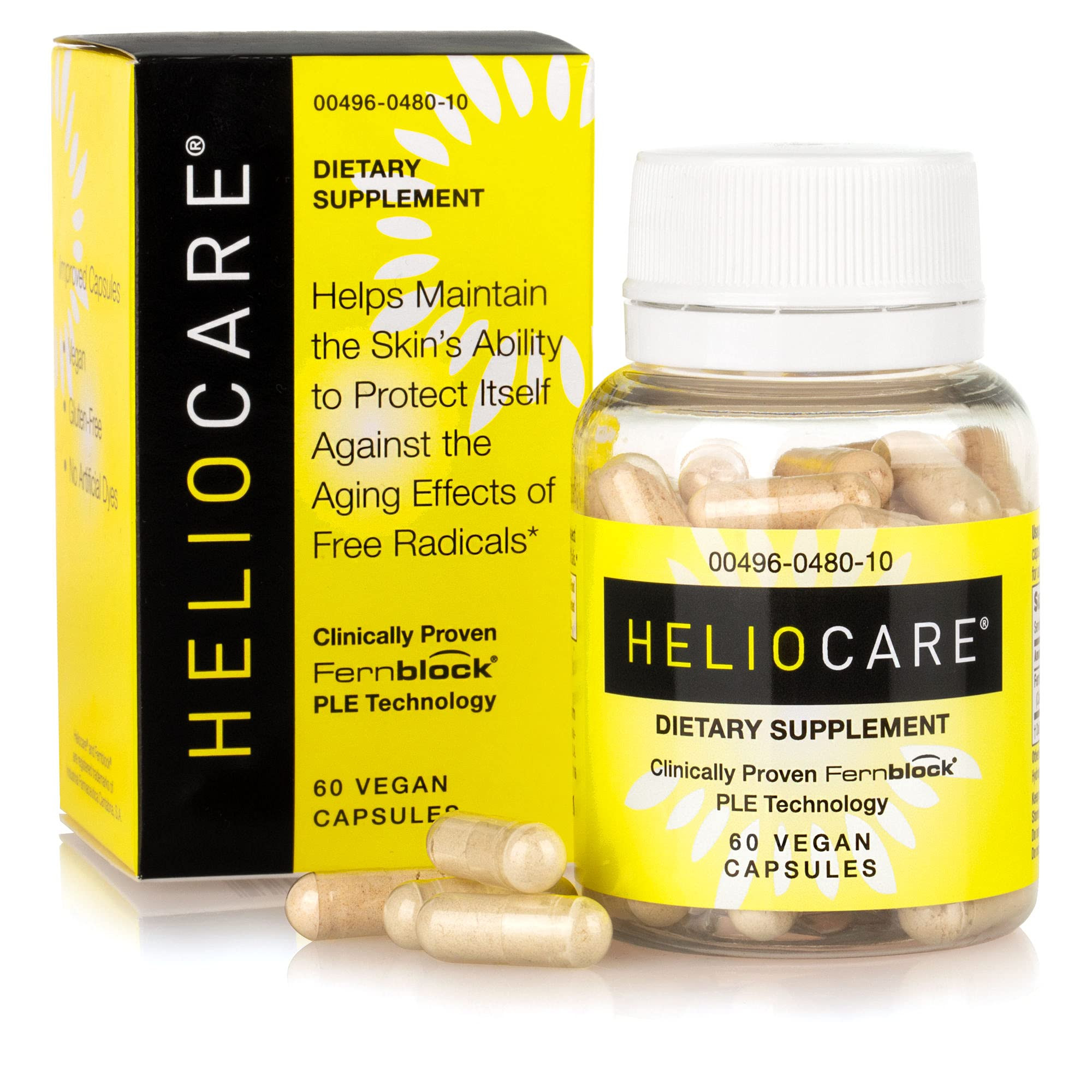 Heliocare Skin Care Dietary Supplement: 240mg Polypodium Leucotomos Extract Pills - Antioxidant R... | Amazon (US)