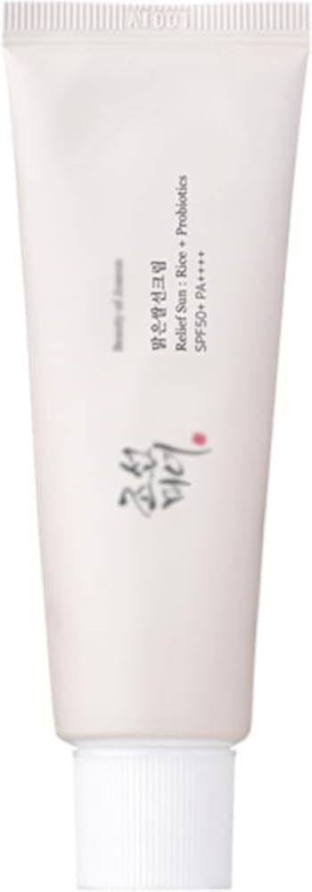 Relief Sun Rice + Probiotics 50ml, Facial Sunscreen, Korean Organic Sunscreen, Nourishing Skin, F... | Amazon (US)