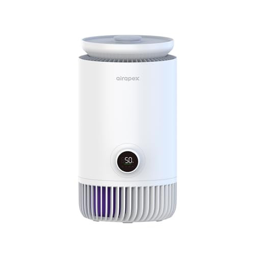Air Purifier and Humidifier Combo for Bedroom, 2-in-1 HEPA Air Purifier with Evaporative Humidifier, Separate Air & Moisture System, Removes Dust Smoke Pet Dander, Quiet Sleep Mode | Amazon (US)