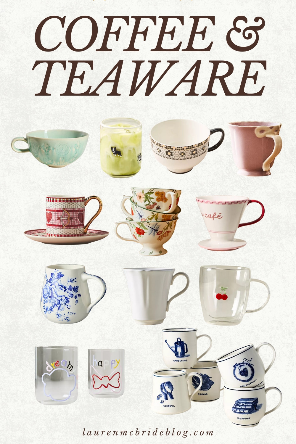 coffee & teaware from @AnthropologieHome  

 #LTKmorningroutine #LTKHome #LTKFindsUnder100