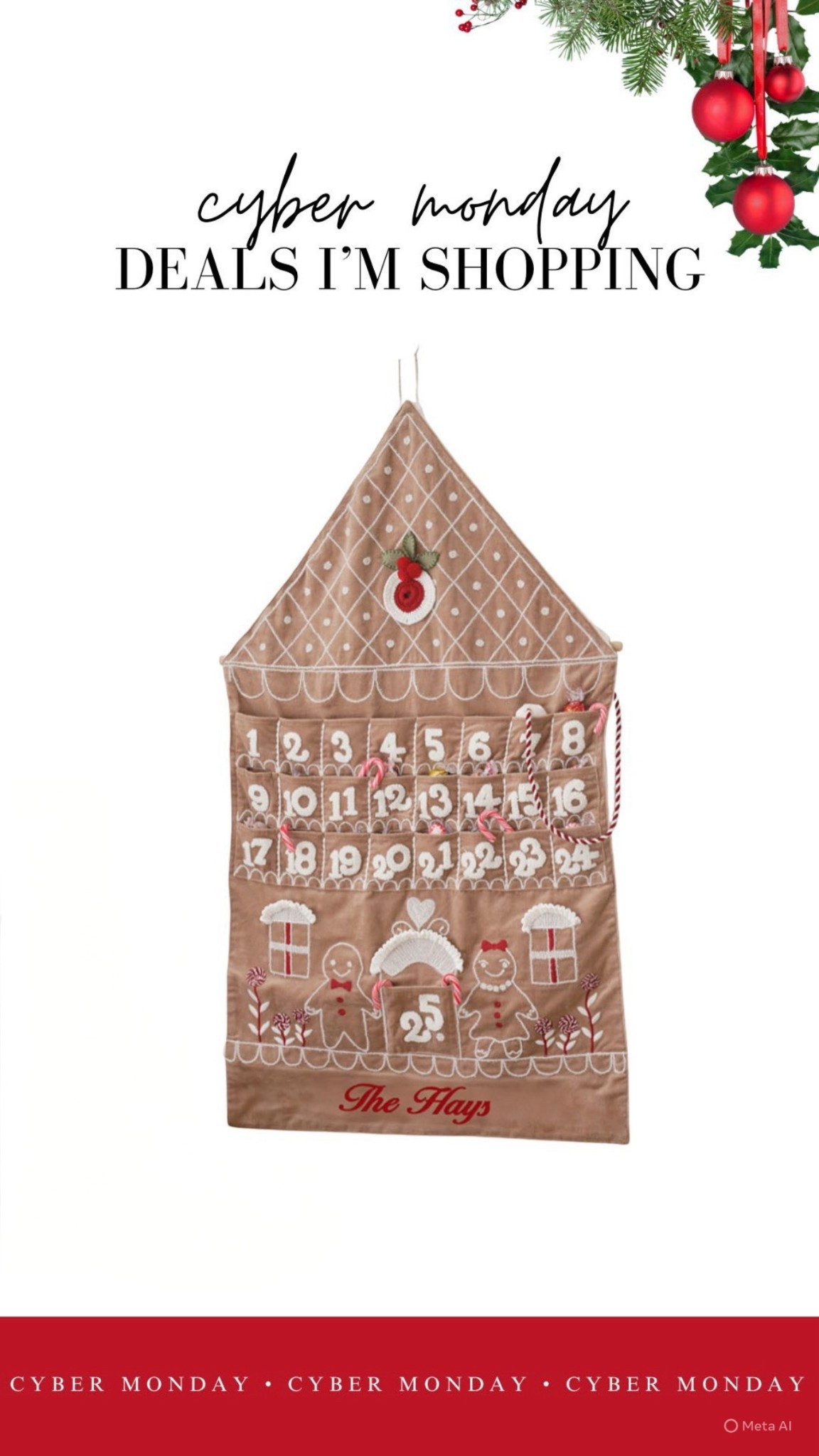 Personalized advent calendar 😍

#LTKCyberWeek #LTKGiftGuide #LTKHoliday