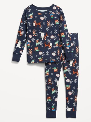 Printed Snug-Fit Pajama Set for Toddler &amp;amp; Baby | Old Navy (US)