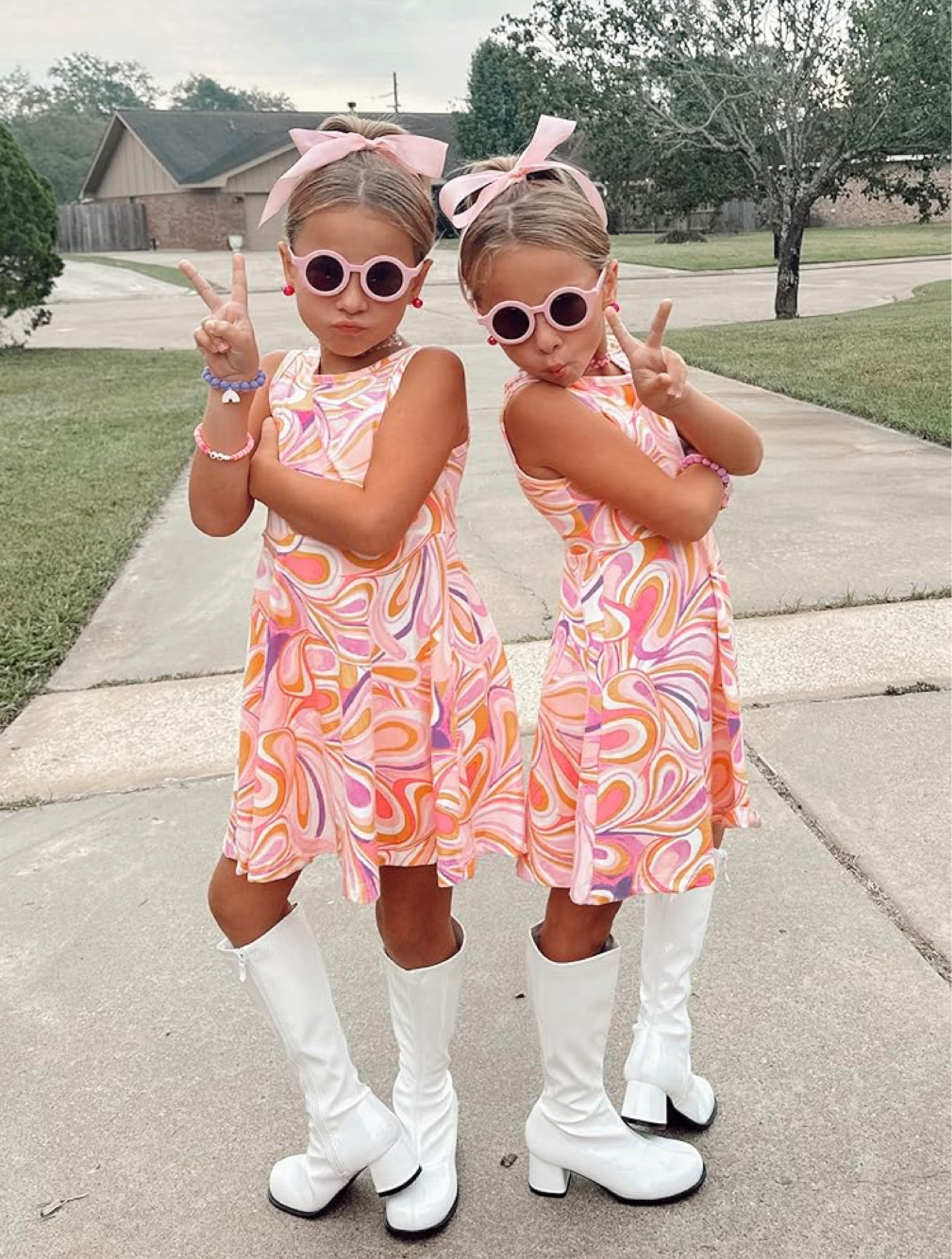 Dressing up the girls for decade day at their school! Cutest little go go’s 

Kids fashion
Boots
Girls fashionn

#LTKkids #LTKfindsunder100 #LTKfindsunder50