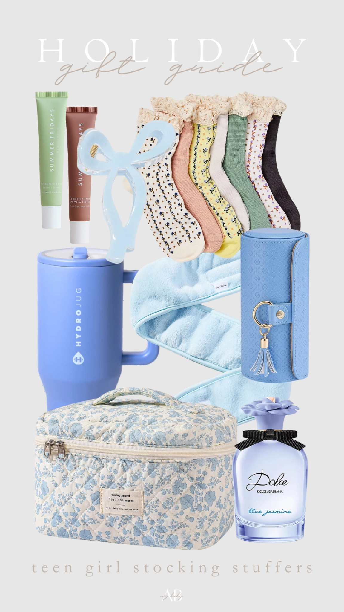 • holiday gift guide •

a gift guide curated to help you find the perfect stocking stuffers for the teen girls or women in your life.

#LTKGiftGuide #LTKFindsUnder50 #LTKHoliday