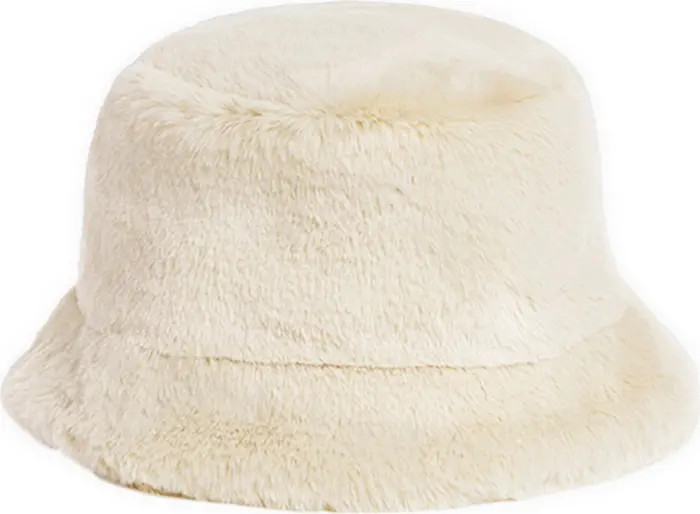 Amara Pluche™ Faux Fur Bucket Hat | Nordstrom