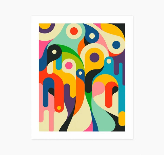 HOMEWARD giclée Fine Art Prints & Rolled Canvas Psychedelic - Etsy | Etsy (US)