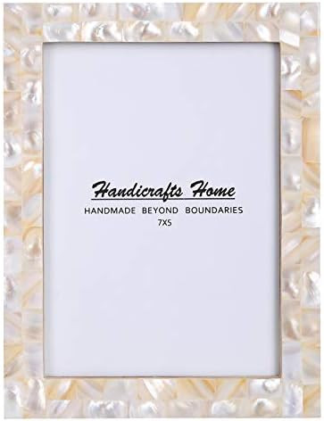 New Real Handmade Black White Bone Photo Picture Vintage Imported Chic Frame Made to Display Pict... | Amazon (US)