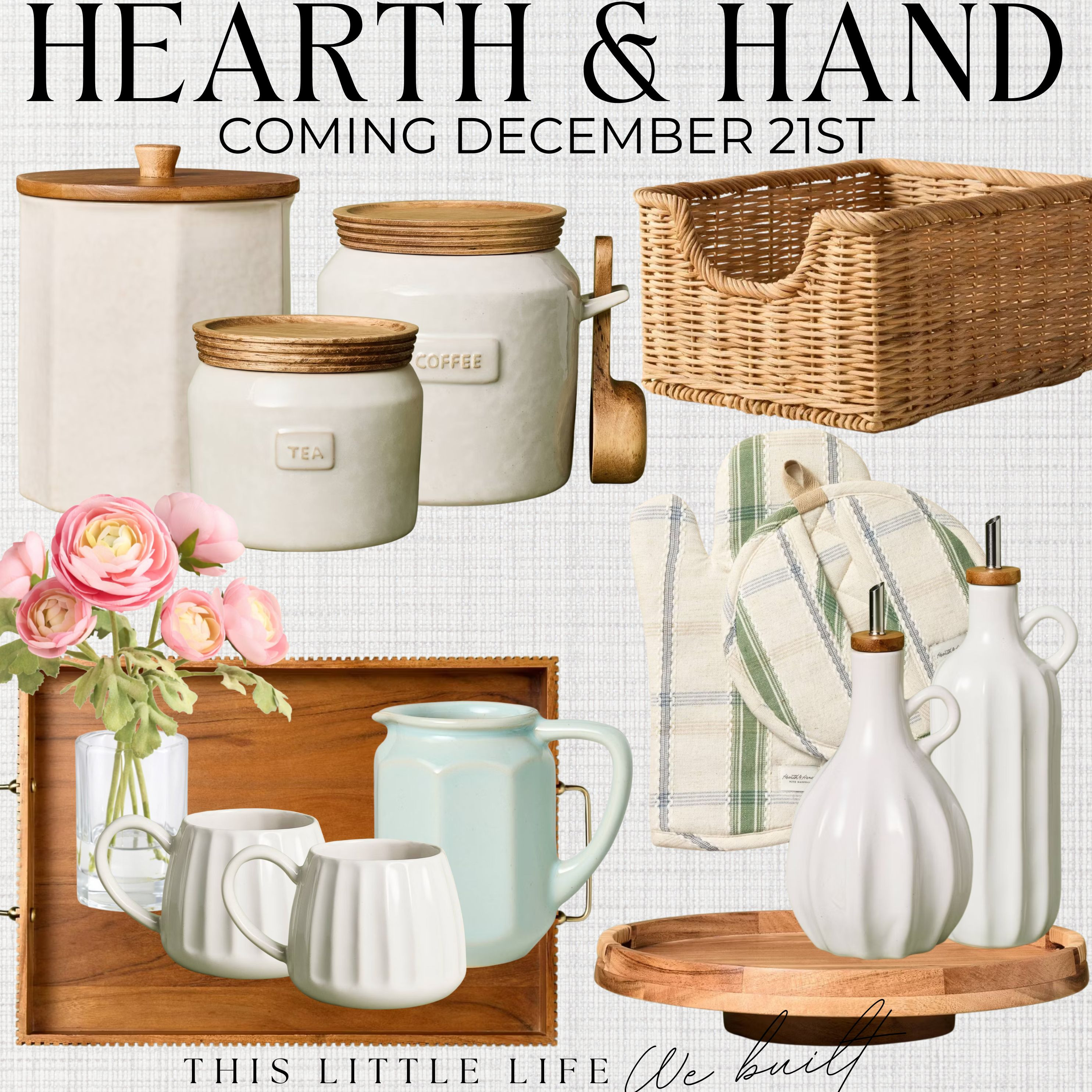 Hearth and Hand Spring Collection coming to Target on December 21th!
Hearth and Hand Home / Target Home / Spring Home / Textured Throw Pillows /  Neutral Blankets / Woven Baskets / Ceramic Vases / Textured Vases / Decorative Trays / Linen Curtains / Minimalist Wall Art / Rattan Accent Chairs / Stoneware Bowls / Neutral Area Rugs / Light Oak Furniture / Organic-Shape Mirrors / Spring Faux Greenery / Faux Florals / Marble Accent Pieces / Soft Light Rugs / Neutral Furniture / Sculptural Lighting / Pastel Decor / Reclaimed Wood Accents / Floral Pillows / Jute Rugs / Handcrafted Pottery / Linen Textures / Clean Lines & Natural Materials / Travertine Decor / Coffee Table Decor / Open Shelving Decor / Bookshelf Decor / Decorative Books / Marble Accents / Neutral Spring / Organic Modern Decor / Brass Candlestick Holders / Marble Decorative Boxes / Linen Accents / Woven Blanket Baskets / Neutral Wallpaper / Scalloped Decor / Neutral Home Furniture / Living Room Furniture / Entryway Furniture / Bedroom Furniture / Linen Sofa / Neutral Accent Chairs / White Oak Coffee Table / Arched Cabinets / Fluted Furniture /  

 #LTKSeasonal #LTKHome
