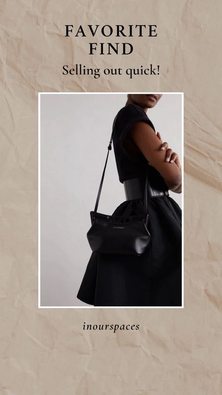 This cut-out leather shoulder bag is a fashion statement that seamlessly melds craftsmanship and design, opitomizing elegance, and edginess in every detail.

#LTKitbag