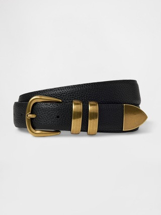Pebbled Leather Belt | Gap (US)