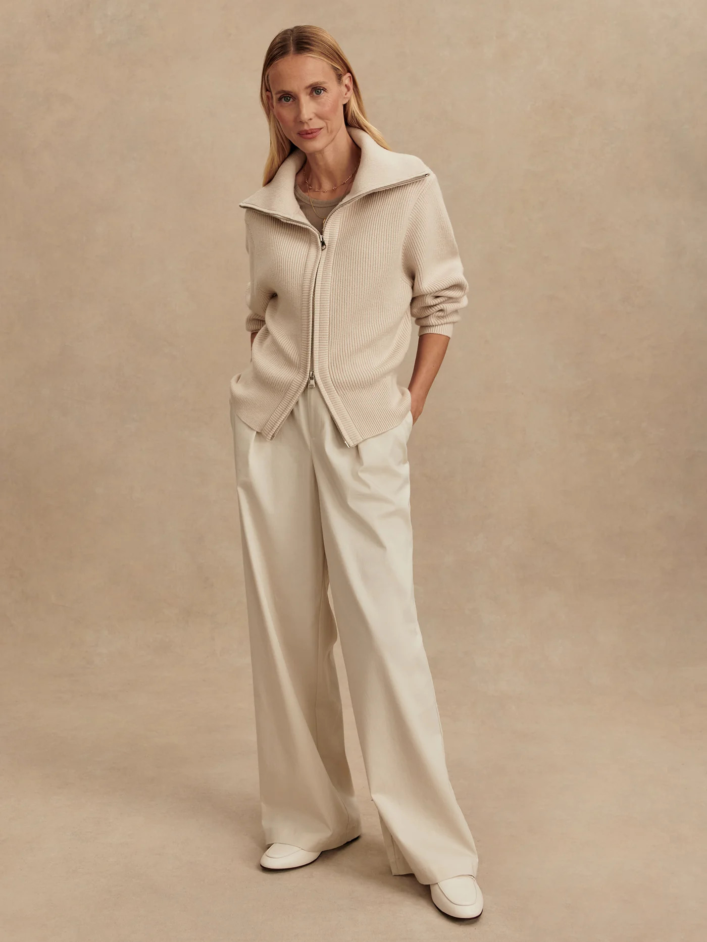 Enrico Zip-Through Knit Jacket | Varley US