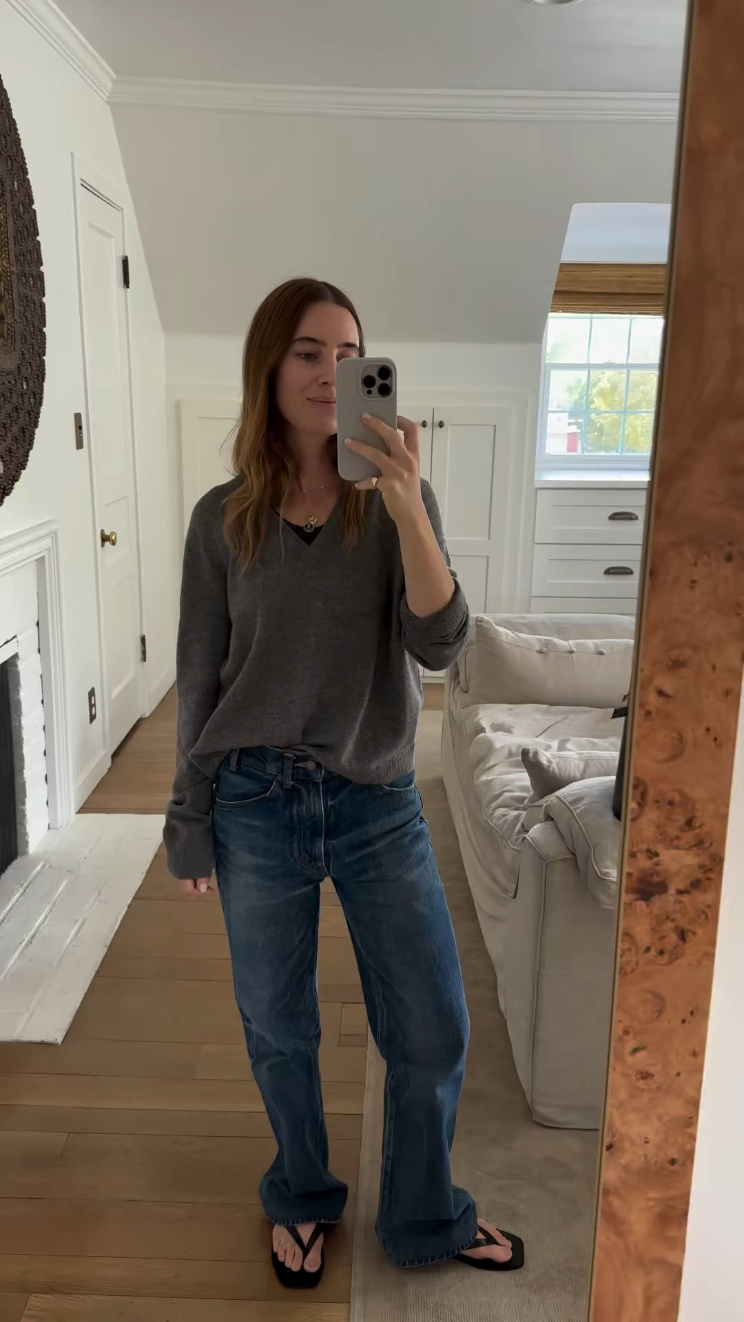 My go-to fall sweater for layering from @jennikayne and right now everything is 20% off! 