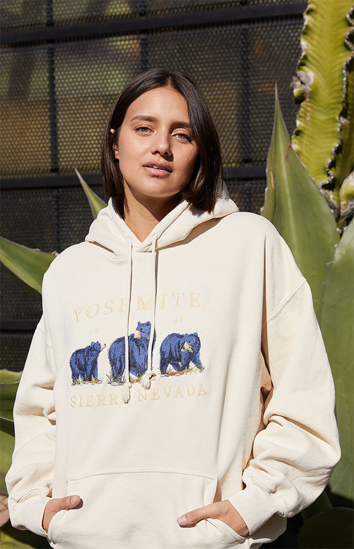 John Galt Women's Off White Christy Yosemite Hoodie | PacSun