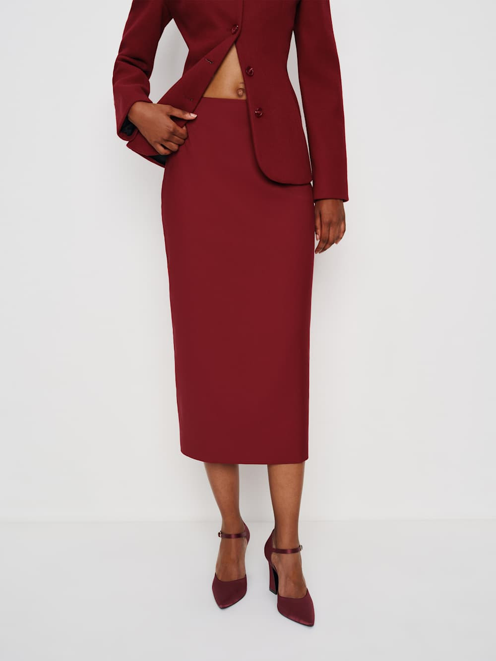 Fig Preserve Skirt | Reformation (Global)