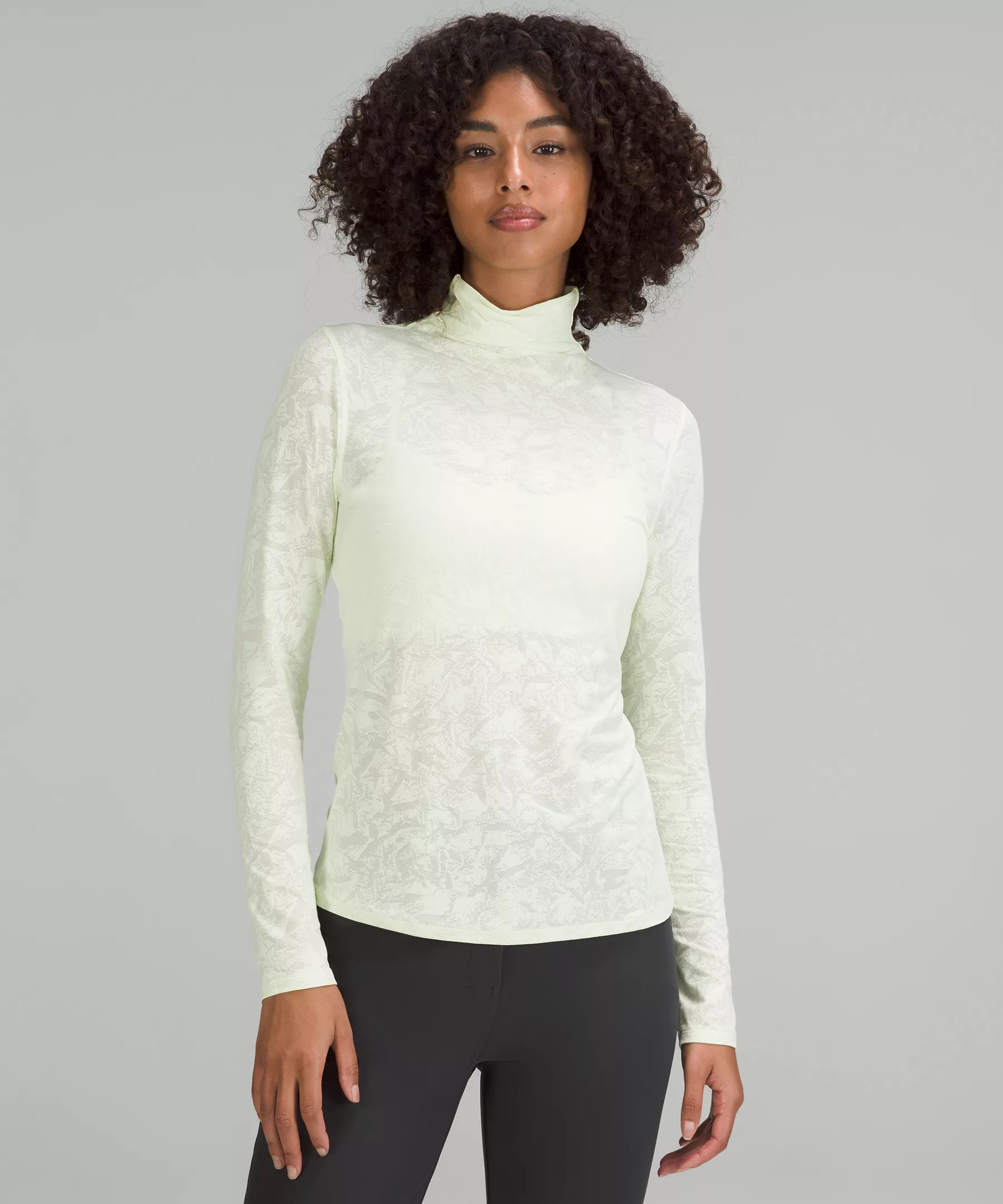 Slim-Fit Jacquard Turtleneck  | Lululemon (US)