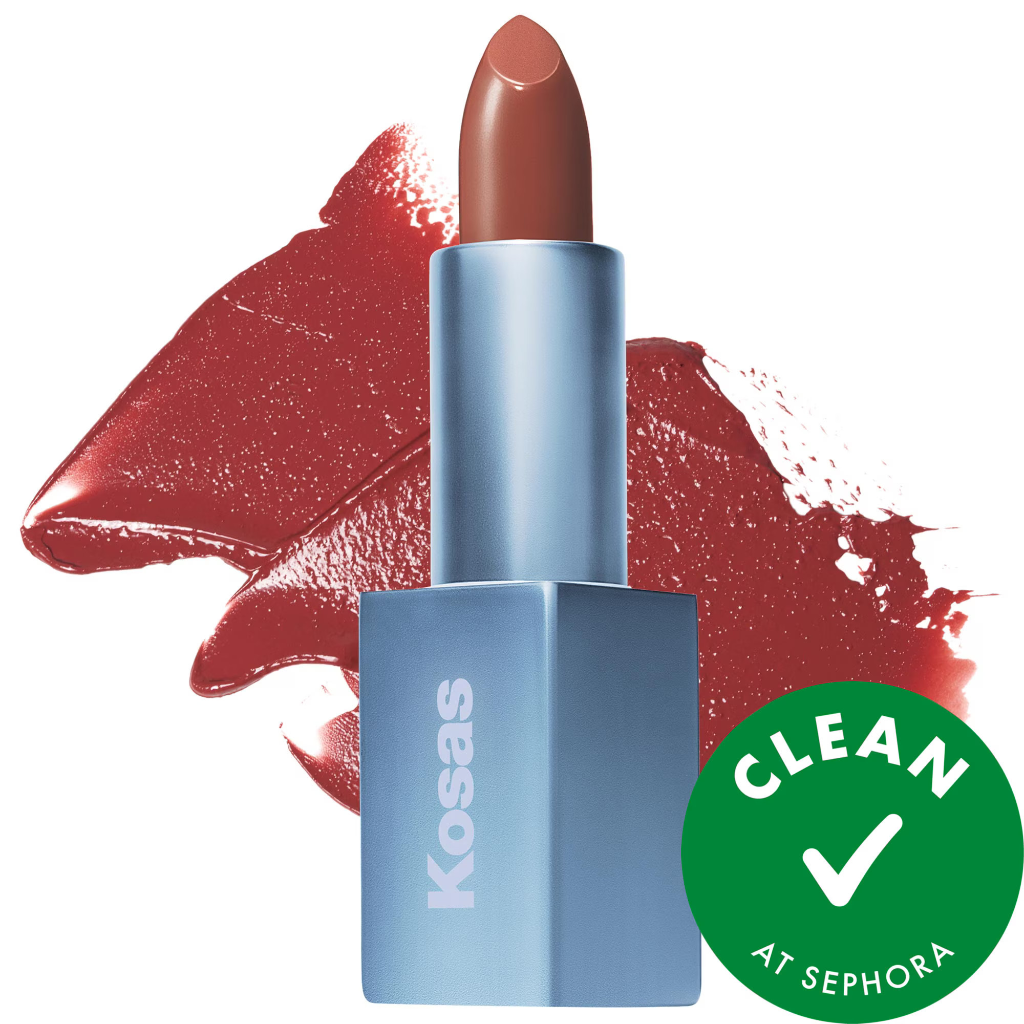 Kosas Weightless Lip Color Nourishing Satin Lipstick Turned On 0.14 oz / 4 g | Sephora (US)