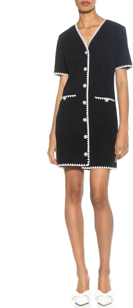 Alexia Admor Jaiya Short Sleeve Button Front Dress | Nordstromrack | Nordstrom Rack