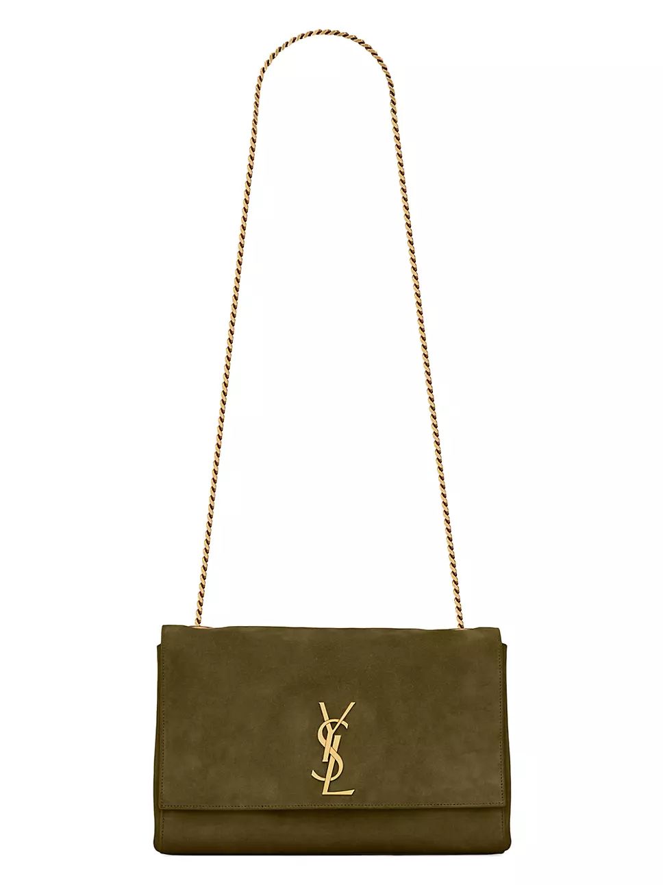 Saint Laurent Kate Medium Supple Reversible Chain Bag in Shiny Leather and Suede | Saks Fifth Avenue