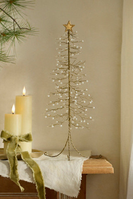 Mini Pearl Beaded Tree | Anthropologie (US)
