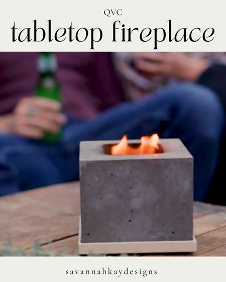 Selling quickly! This tabletop fireplace would be so fun for outdoor parties and would be a fun gift idea for the Mom who loves to host parties or hang out in the yard! 

#mothersday #giftidea #qvc #fireplace #tabletop #party #backyard #ambiance 

#LTKGiftGuide #LTKhome #LTKparties
