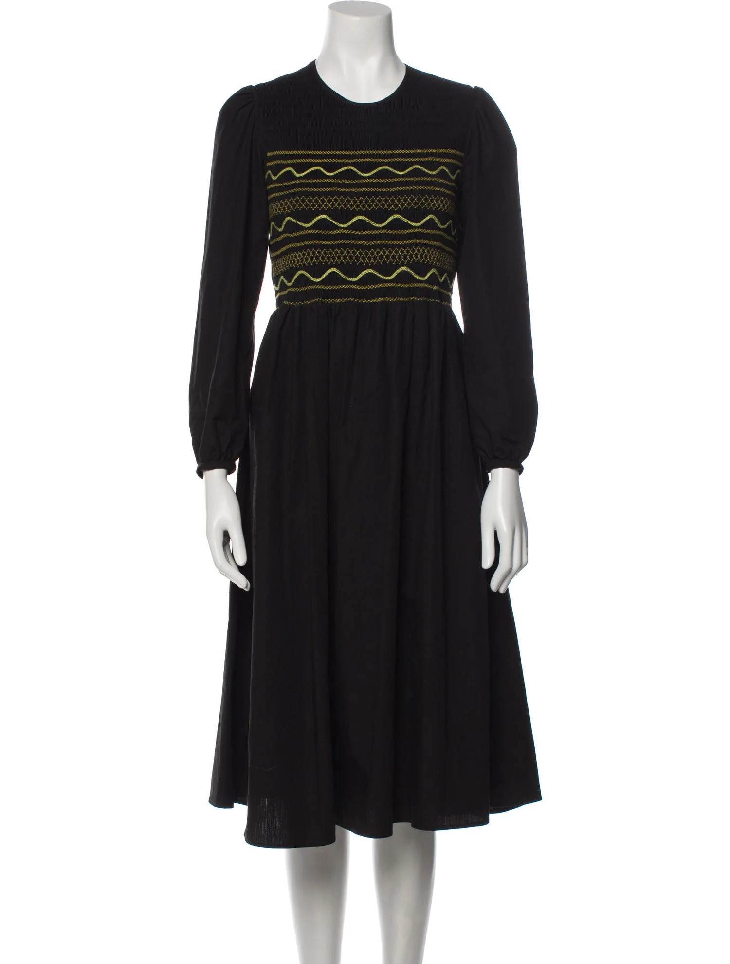 Crew Neck Midi Length Dress | The RealReal