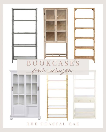 Bookcase roundup from Amazon!

coastal wood woven gold glass white natural books decor living room bedroom office

#LTKhome #LTKstyletip