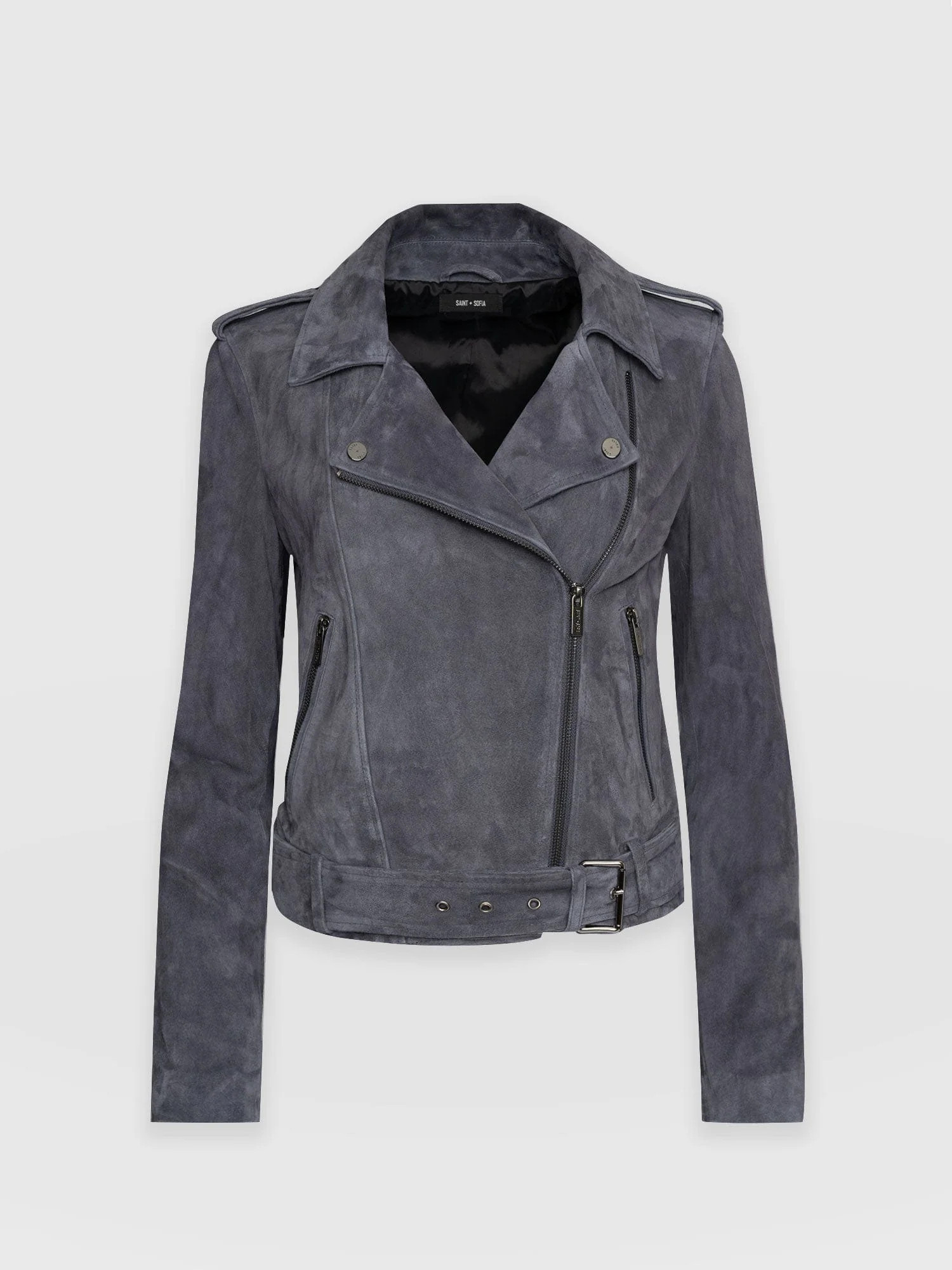 Luther Leather Jacket - Black | Saint + Sofia
