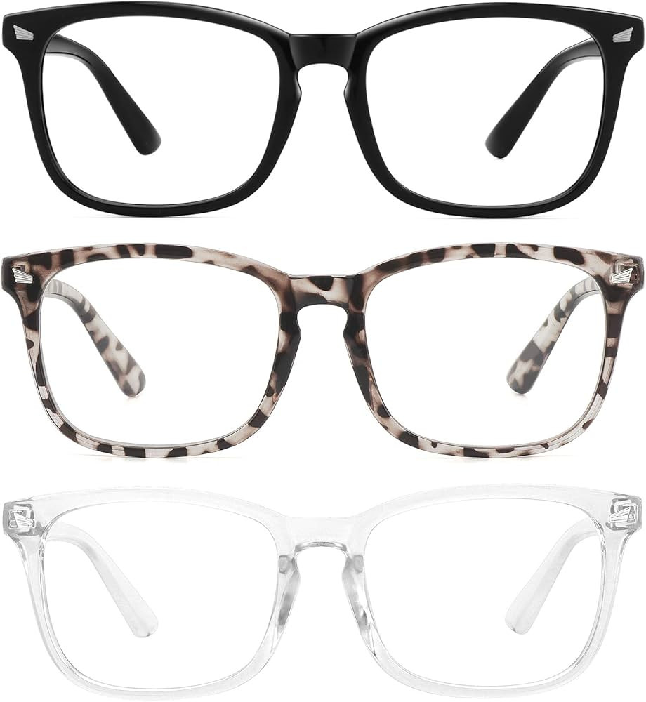 MEETSUN Blue Light Blocking Glasses, Anti Eye Strain Headache (Sleep Better),Computer Reading Gla... | Amazon (US)