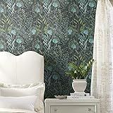 RoomMates Dandelion Black & Teal Peel and Stick Wallpaper | Amazon (US)