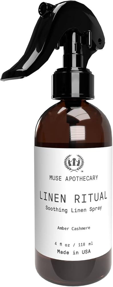 Muse Apothecary Linen Ritual - Aromatic, Soothing, and Relaxing Linen Mist, Laundry and Fabric Sp... | Amazon (US)