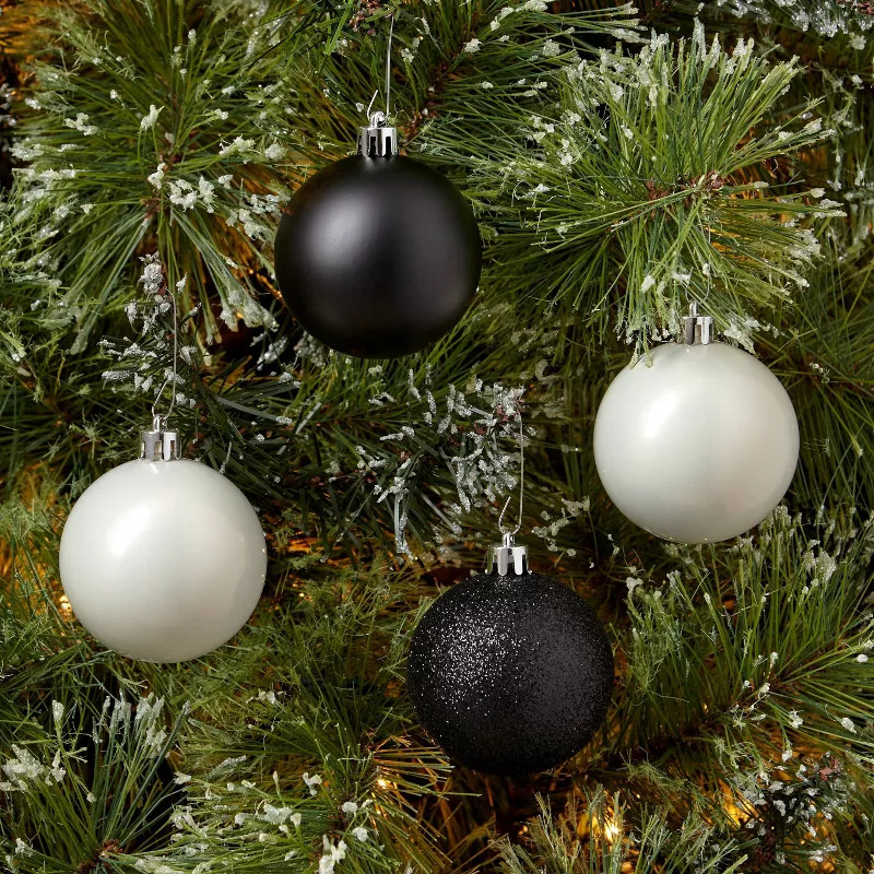 50ct Shatter-Resistant Round Christmas Tree Ornament Set - Wondershop™ | Target