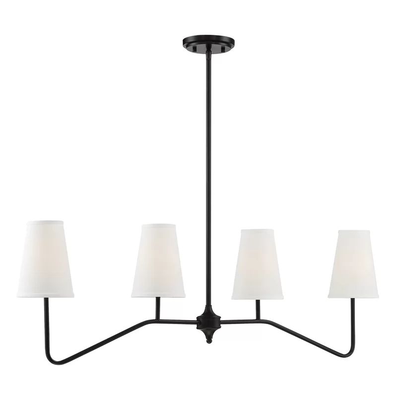 Diana 4 - Light Kitchen Island Linear Pendant | Wayfair Professional