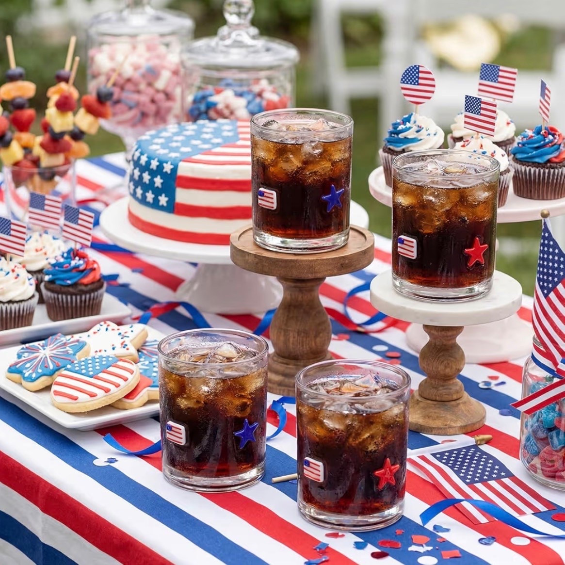 4th of July glasses 🇺🇸

#LTKHome #LTKSeasonal