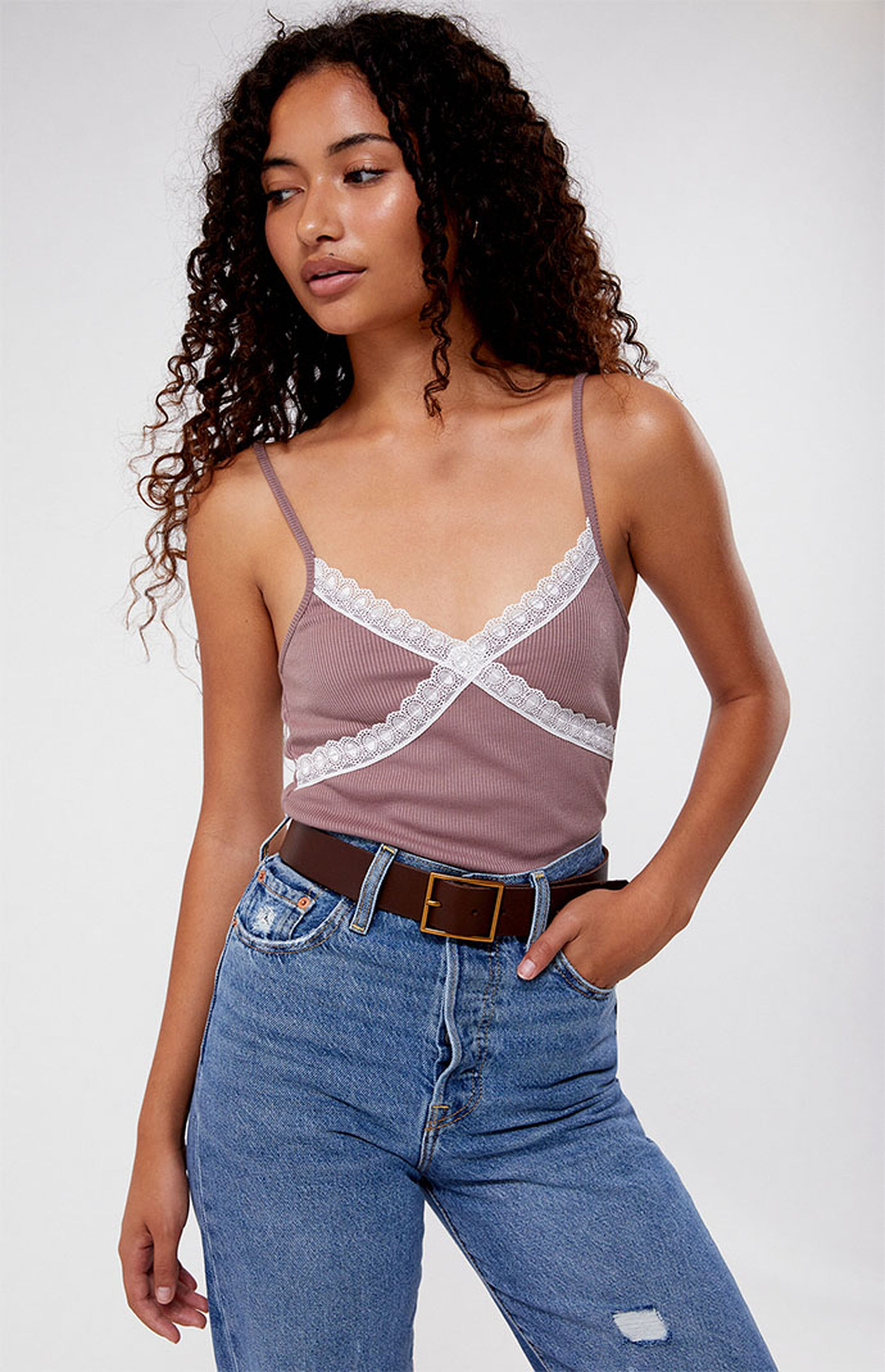 Daisy Street Ribbed Cami Top | PacSun