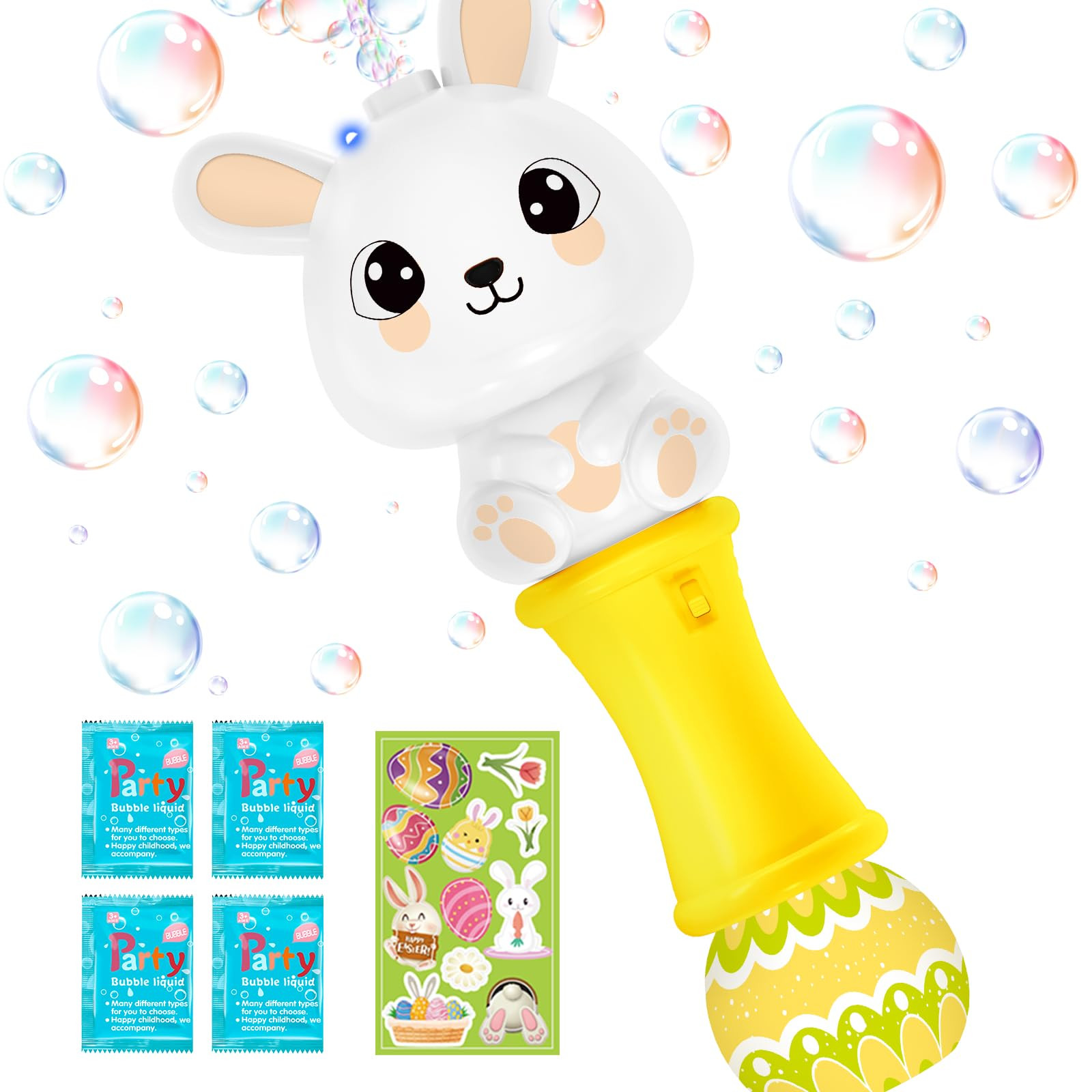 SpringFlower Easter Bubble Wand for Kids, Bubble Maker with LED Light-Up Effect for Girls Boys, B... | Amazon (US)