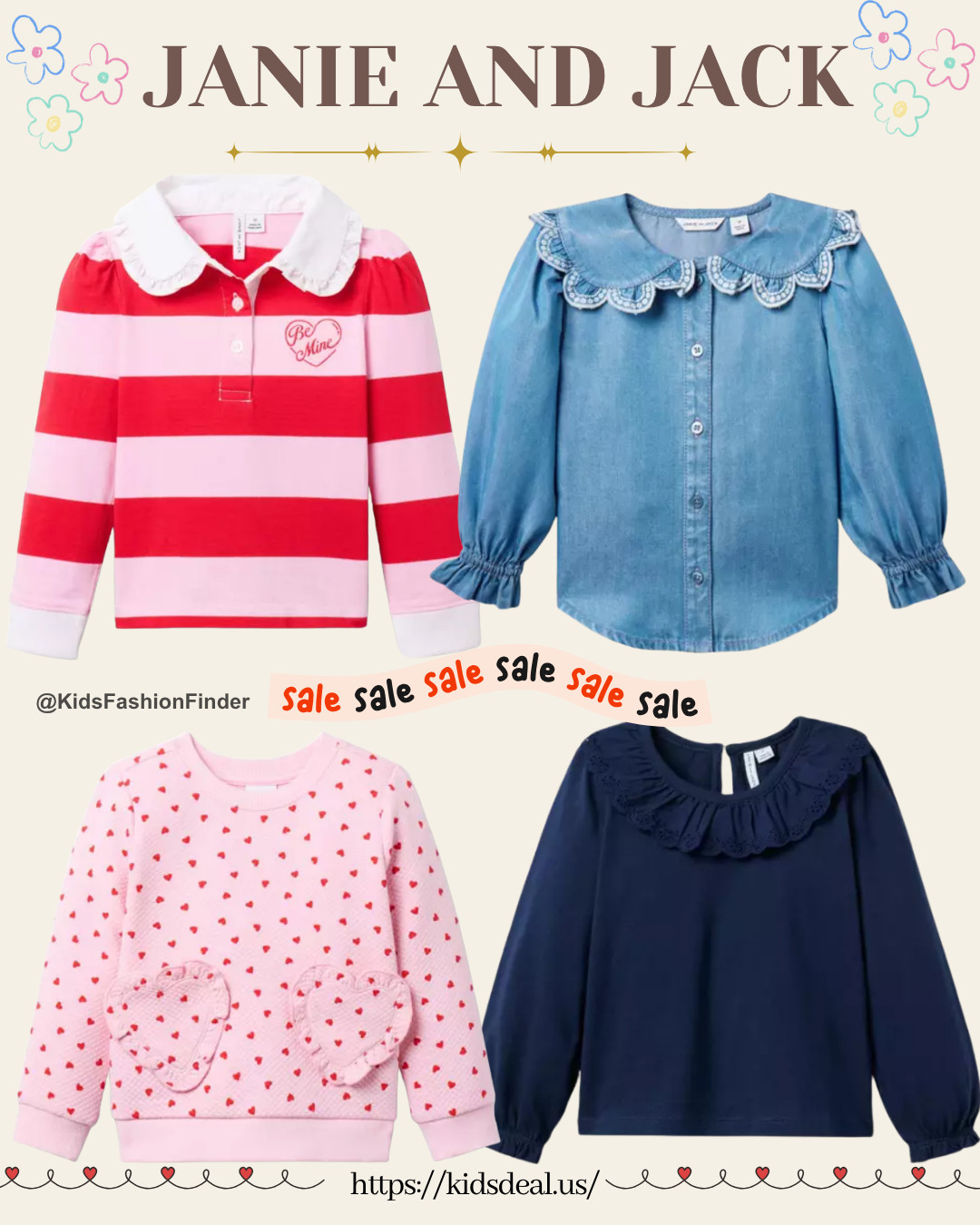 🍂💖 Girls Fall Tops SALE — So Sweet!

Adorable styles from Janie and Jack 😍
4 dreamy looks to choose from — perfect for fall outfits 🍁✨

🎯 Up to 67% OFF
👉 ALL under $20 (starting at $12.95!!)

Cute, cozy, and such a steal — don’t miss it! 🛍️💫

#JanieAndJack #GirlsFashion #FallOutfits #KidsStyle #ToddlerGirlStyle #MomFinds #SaleAlert #KidsDeals #FallFashion #USMom #CuteKidsClothes 

 

#LTKSaleAlert #LTKBaby #LTKKids
