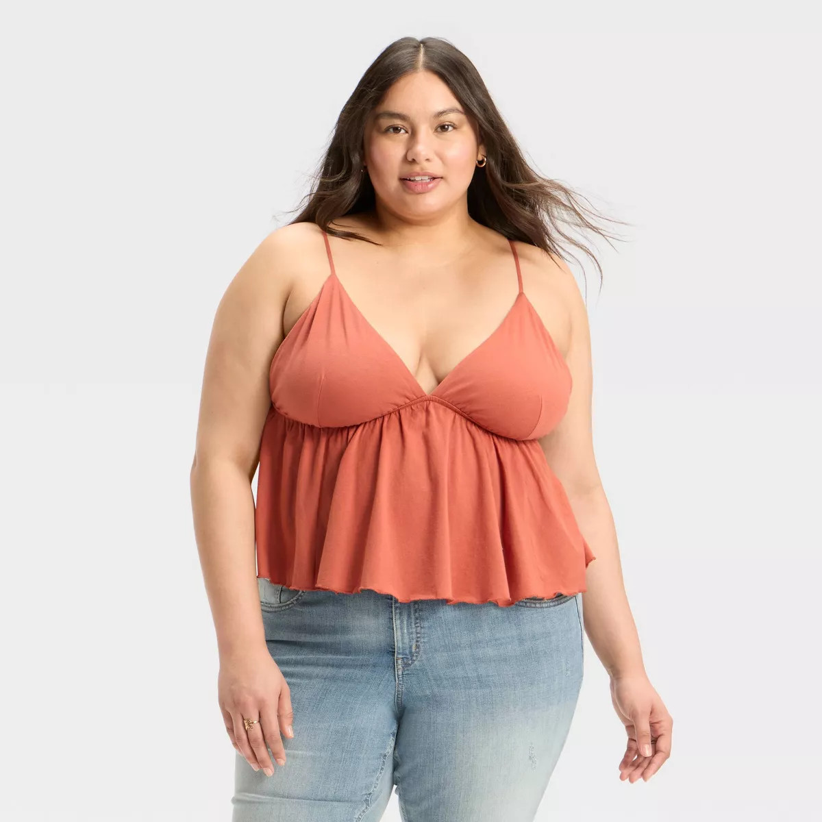 Women's Ruffle Babydoll Cami - Wild Fable™ | Target