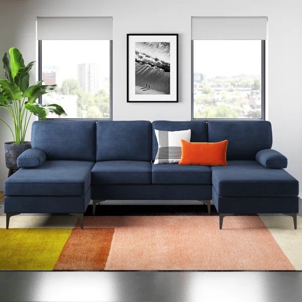 Amulya 3 - Piece Upholstered Sectional | Wayfair North America