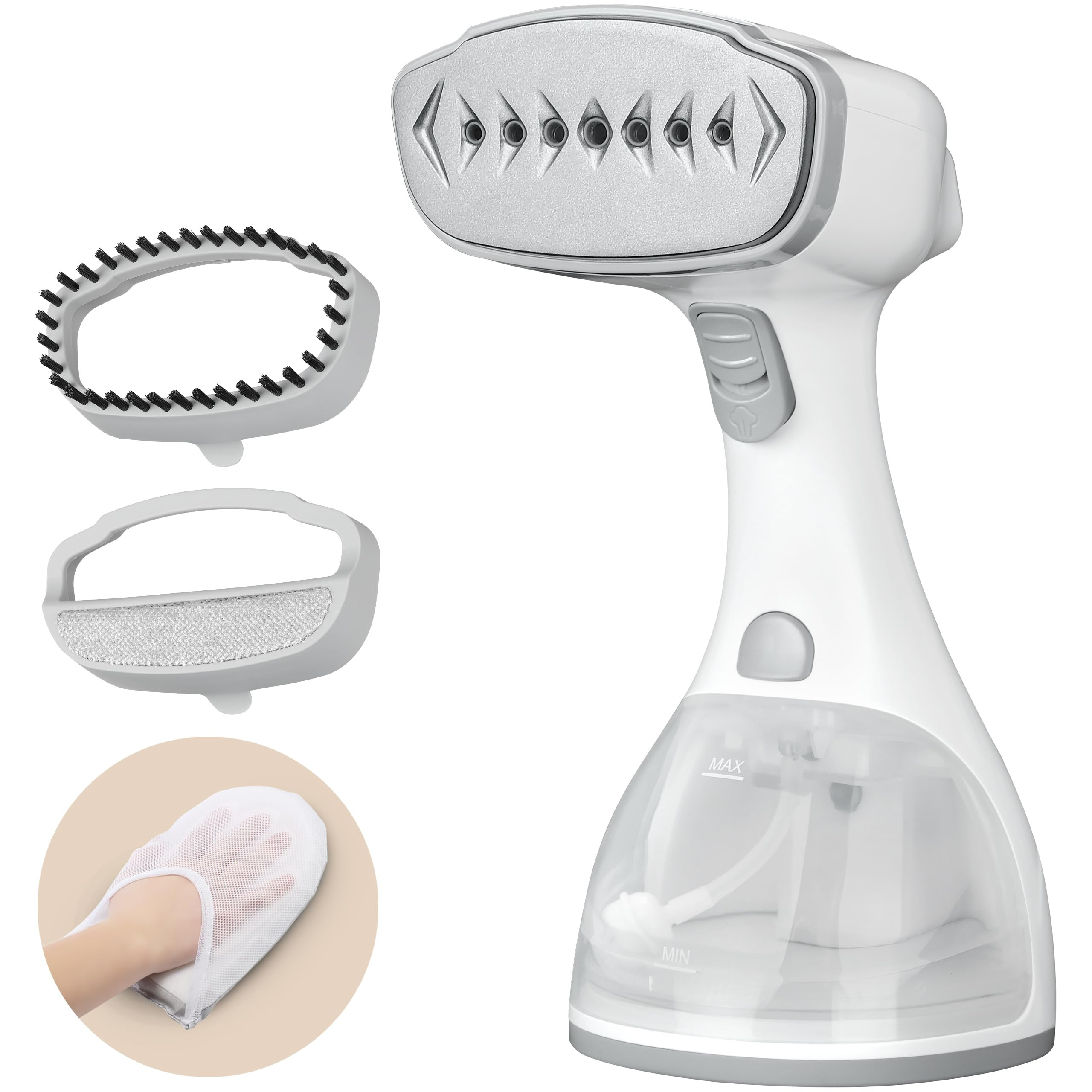 LEBENLANG Handheld Garment Steamer Iron - 1500W & 300ml & 2 Mode I Incl. 2 Attachments & Ironing ... | Amazon (UK)