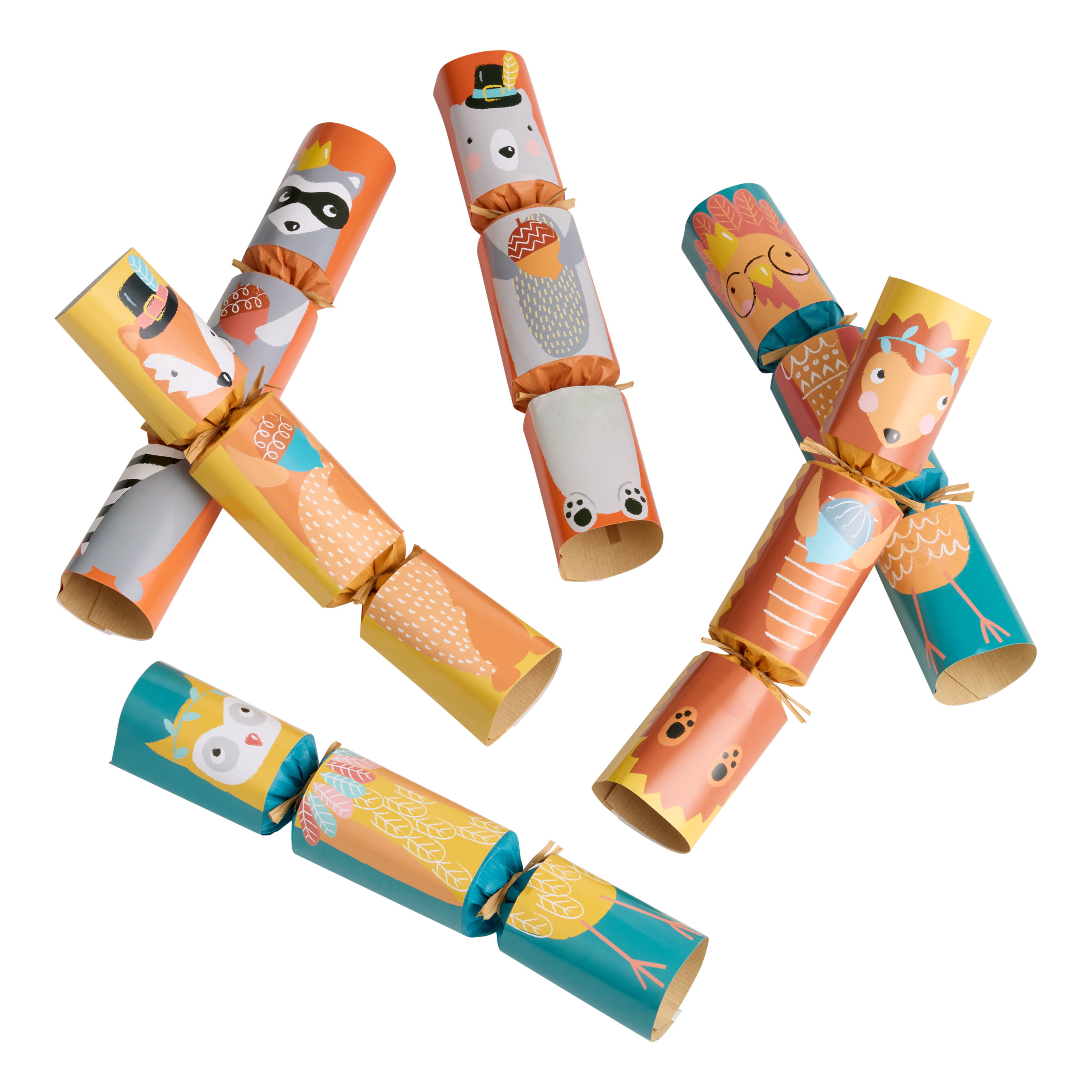 Extra Large Racing Turkey Windup Thanksgiving Crackers 6 Count | World Market